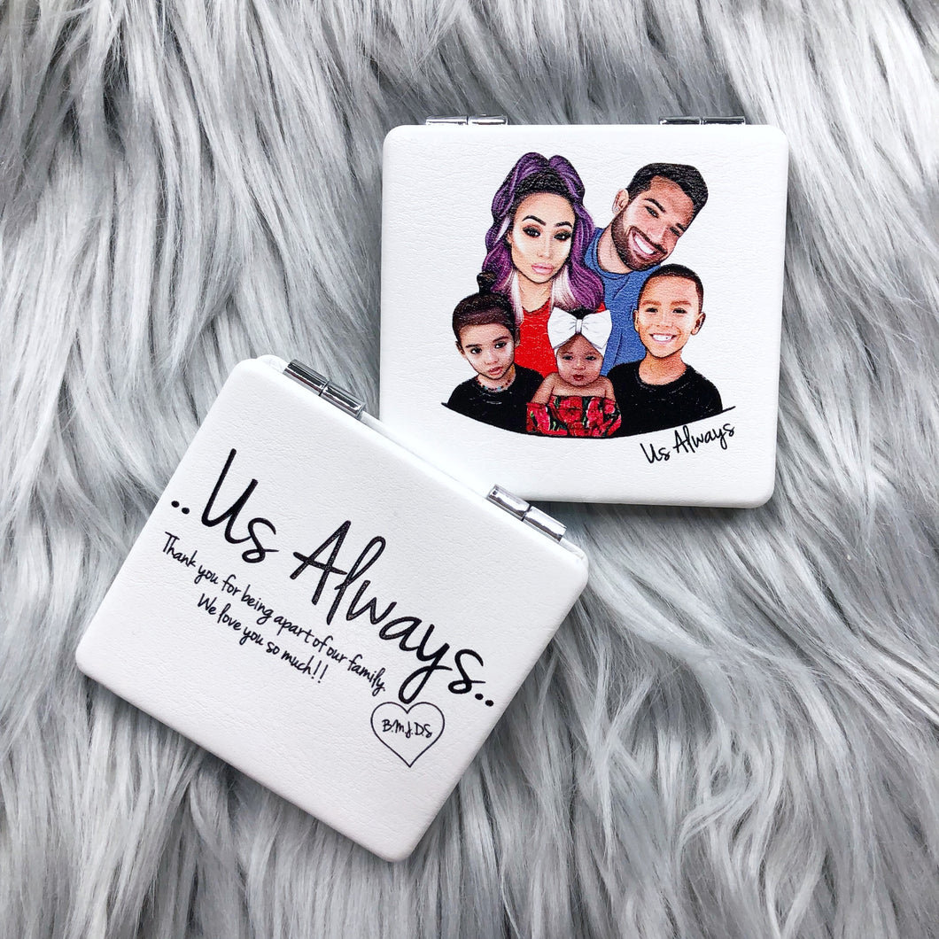 Family Duo Compact Mirror