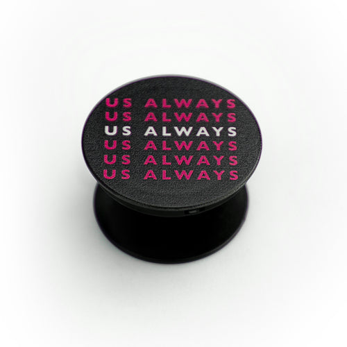 Neon Pink Stacked Phone Holder