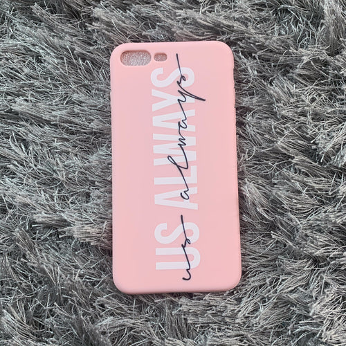 Pink Cursive Case