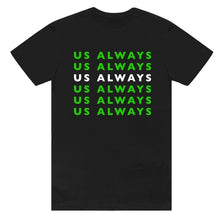 Load image into Gallery viewer, Neon Green Black Tee