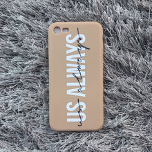 Load image into Gallery viewer, Nude Cursive Case