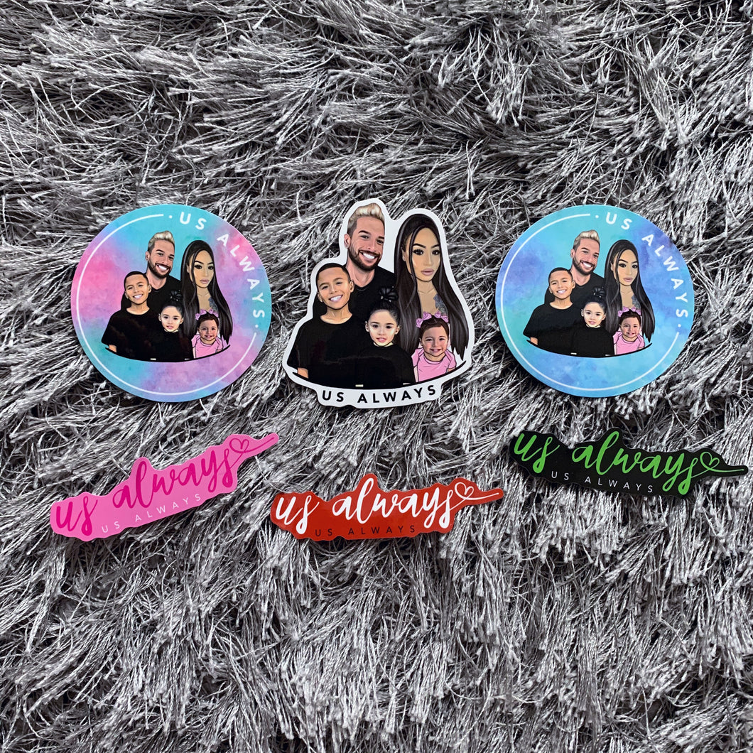 Family Collection Sticker Set