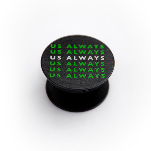 Green Stacked Logo Phone Holder