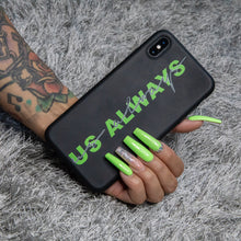 Load image into Gallery viewer, Neon Black Phone Case