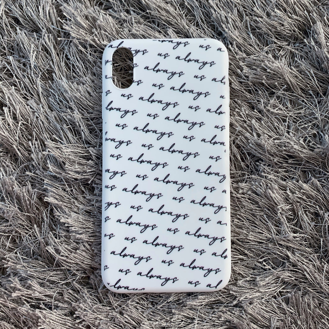 WHITE SLANTED CASE