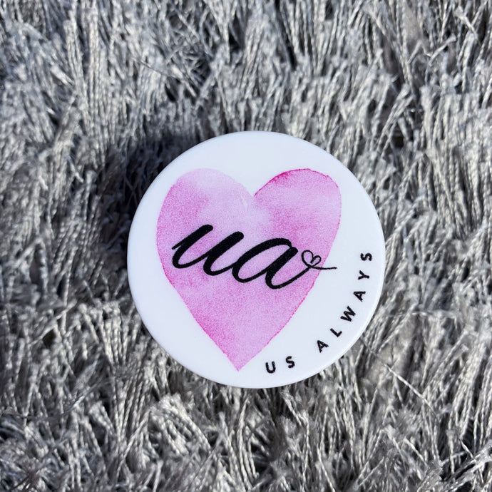 Pink Heart UA Phone Holder