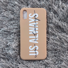 Load image into Gallery viewer, Nude Cursive Case