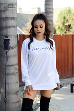 Load image into Gallery viewer, White Literally Long Sleeve