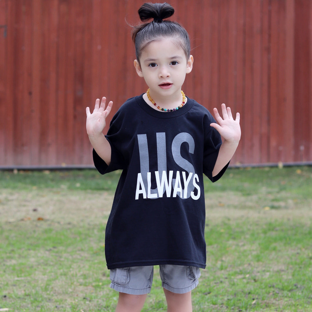 Black Us Always Youth Tee