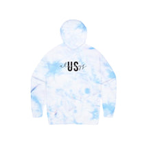 Load image into Gallery viewer, Blue Tie Dye Hoodie