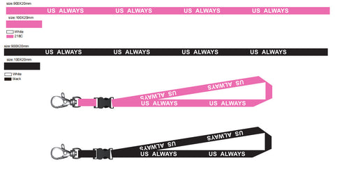 Us Always Lanyards