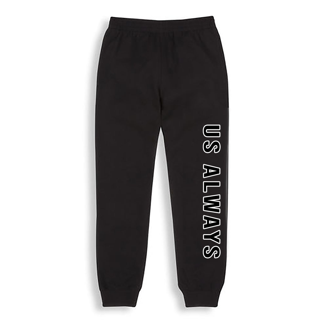Us Always Black Joggers