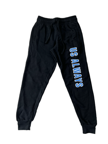 Black/Blue Joggers